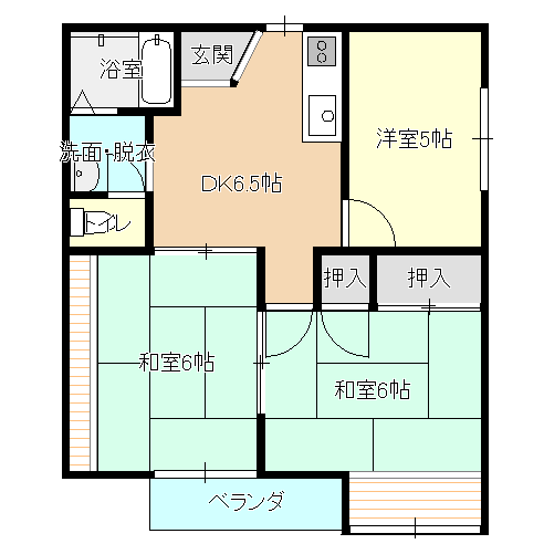 ファミールカツキタカダＡ棟２０１