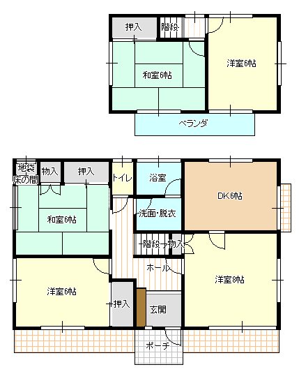 相馬市百槻 中古住宅